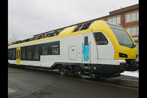 Flirt3 electric multiple units ordered by UK-based transport group Go-Ahead as part of its entry into the German passenger market.
